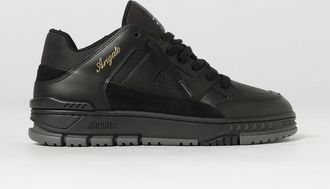 Axel Arigato Area Lo Low-Top Sneakers in Leather and Suede with Contrast Logo