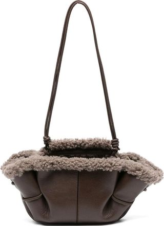 Hereu Arta Mini Curly Shearling Trims Bags