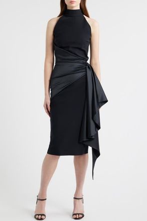 La Petite Robe Di Chiara Boni Gudairi Sleeveless Midi Dress in Black at Nordstrom, Size 12 Us