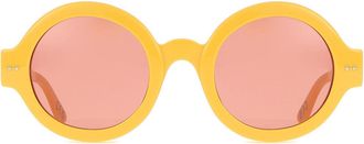 Marni Nakagin Tower Daze IAT Mens Sunglasses Yellow Size 50