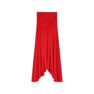 Ganni Dames, Rokken, Rood, Maat: W34