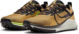 Nike Mens Nike React Pegasus Trail 4 DX8960-700 Sneaker Elemental Gold Running Shoes