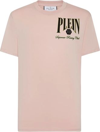 Philipp Plein T-shirt Supercar Racing - Rosa