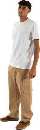 Calvin Klein Jeans Mens SS Classic Monogram TEE LV04RD254G Tees, White (Bright White), S