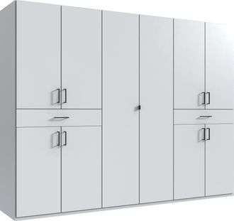 Wimex Drehtürenschrank »Tibet Kleiderschrank mit sehr viel Stauraum, grosse Farbauswahl« mit jeweils 2 Schubladen auf bequemer Zugriffshöhe, in 3 Breiten