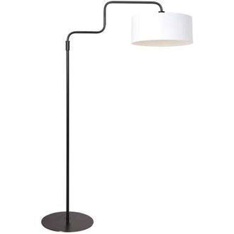 Steinhauer Lampada da terra - Bloeba - bianco nero - metallo - - Steinhauer