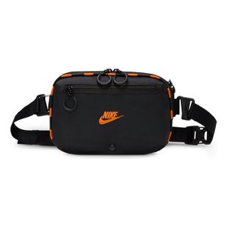Nike 4L Hayward Patrol Crossbody Bag Black Safety Orange HJ8229-010