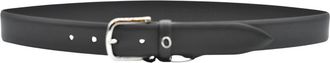 Orciani Monaco Classic leren riem - Heren - Riemen - Zwart - 110 CM - Leer - Accessoires