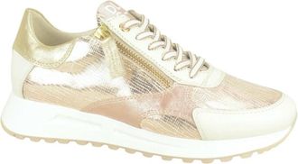 DL Sport Beige Platinum Print Runner - Dames - Sneakers - Beige - 40 EU - Schoenen