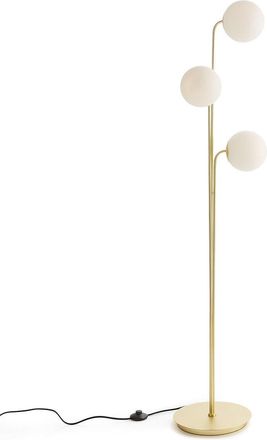 La Redoute Interieurs Staande lamp in messing en opaline glas, Moricio