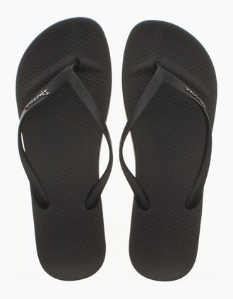 Ipanema Womens Ipanema Womens Flip Flops Anat Vegan Recyclable Slip On black UK Size - Size: 6