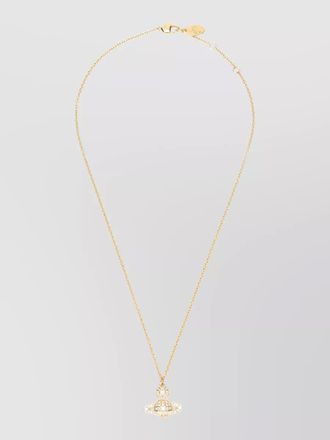 Vivienne Westwood orb pendant necklace thin chain adjustable
