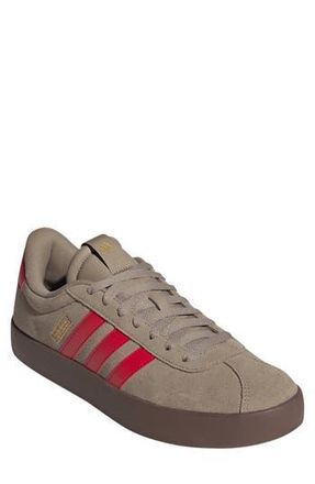 adidas VL Court 3.0 Sneaker in Blanch Cargo/Ruby/Gold Met at Nordstrom Rack, Size 10.5