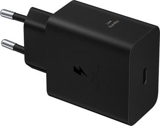 Samsung Cargador De Pared Samsung Usb-c De 60 W Y 3 A - Negro