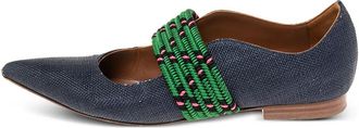 Malone Souliers Ballerine con cinturini intrecciati Pre-owned - Blu