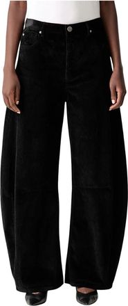 Pinko Loose-fit Jeans - Dames - Loose Fit Jeans - Zwart - W28 - Katoen - Jeans