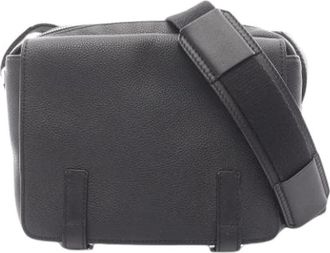 Loewe Pre-owned Cross Body Bags, male, Black, Size: ONE SIZE Pre-owned Shoulder Bag
