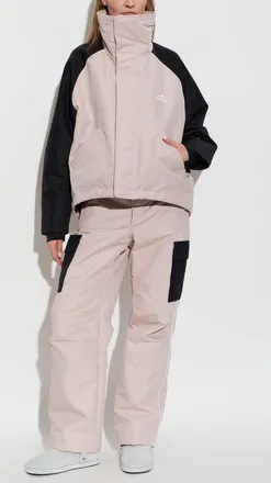 Balenciaga Insulated Cargo Ski Pants, Womens, Pink