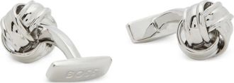 BOSS knotted cufflinks - Silver