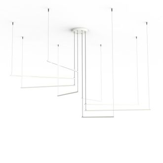 Lumicom Radius Lampara De Techo 8x Monocolor Mate