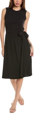 ATM Anthony Thomas Melillo Atm Anthony Thomas Melillo High Torsion Wrap Skirt Midi Dress