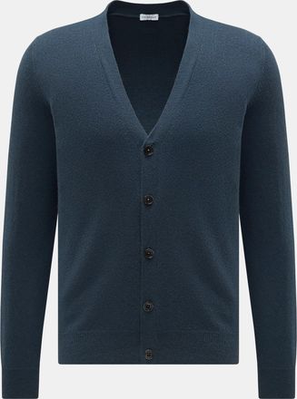 Braun Hamburg Men - Cashmere cardigan grey-blue