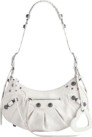 Balenciaga (WMNS) Balenciaga Le Cagole Small Shoulder Bag White 6713071VG9Y9104