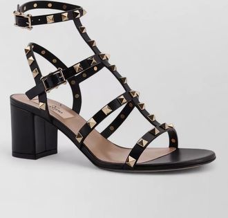 Valentino Garavani rockstud leather sandals iconic studs