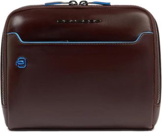 Piquadro Blue Square Crossbodytas - Dames - Portefeuilles - Bruin - ONE Size - Leer - Accessoires