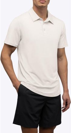 Cuts Crossover Polo in Bone at Nordstrom, Size Xx-Large