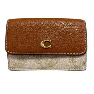 Coach Pre-owned Wallets, female, Multicolor, Size: ONE SIZE Pre-owned Mini Trifold Wallet