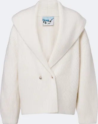 arch4 Lucille ribbed-knit cashmere cardigan