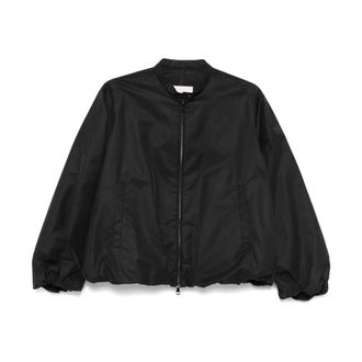 Moncler Light Jackets, female, Black, Size: L Moncler Jackets