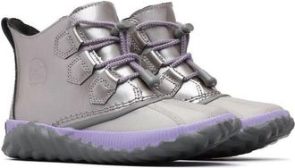 Sorel Womens Out N About Waterproof Boots In Chrome