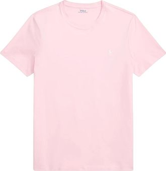 Polo Ralph Lauren Custom Slim Fit Katoenen Jersey T-Shirt - Heren - T-shirts - Roze - 2XL - Katoen - Tops