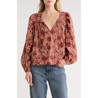 Ulla Johnson Issa Top in Brick at Nordstrom Rack, Size 00