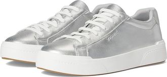 Vionic Colbie Sneakers Womens Silver White Leather Platform Shoes ZOGG1350