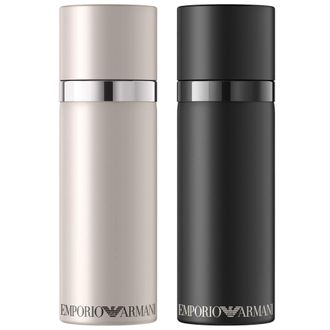 Armani Unisex Emporio Classic Duo: She Eau de Parfum 100ml & He Eau de Toilette - Gold - One Size