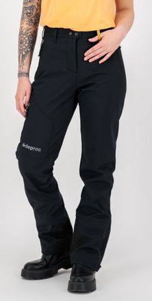 Deproc Softshellhose DEPROC ACTIVE STERLING WOMEN mit Schneefang, Damen, Gr. 36/38 (M), Normalgr&ouml;ssen, schwarz, 96% Polyester; 4% Elasthan, Hosen Softshellho