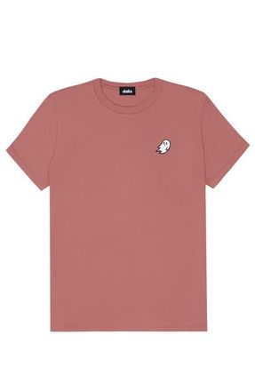 Dalix Ghost Womens Relaxed Tee in Mauve at Nordstrom, Size Xx-Large