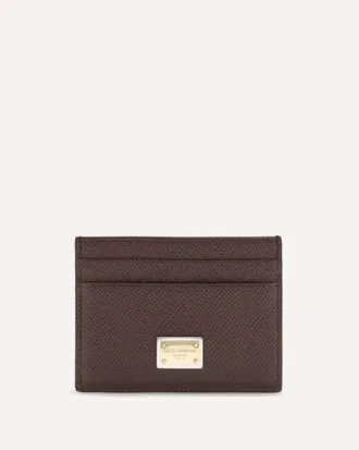 Dolce & Gabbana Leather Cardholder Female UNI