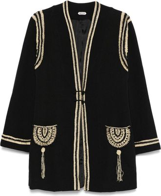 Bode Weedy Coat - Womens - Polyester