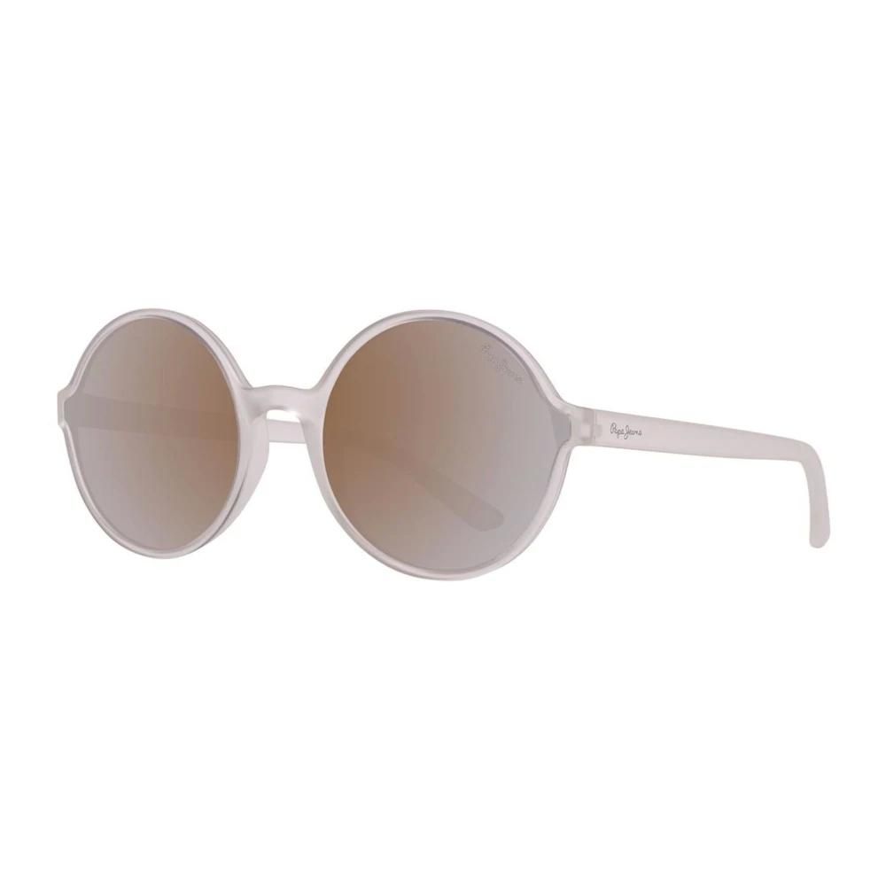 Lunettes De Soleil Pepe Jeans Briggs - Forme Ovale Noire - Verres Gris - Neuf Sans étiquettes