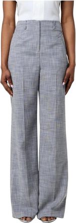 Patrizia Pepe Broeken, Dames, Blauw, L, Palazzo Broek