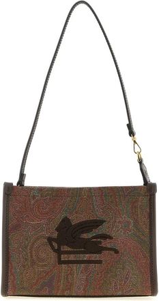 Etro Arnica Clutch - Dames - Schoudertassen - Bruin - ONE Size - Katoen - Tassen