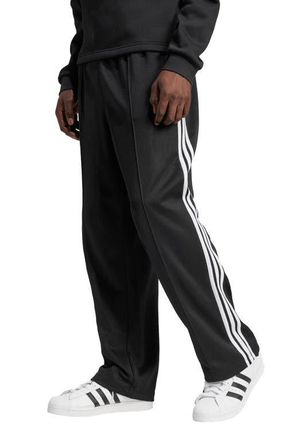 adidas Adicolor Firebird Baggy Fit Track Pants in Black at Nordstrom, Size Xx-Large