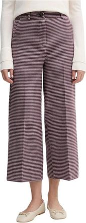 Benetton Visgraat Pantalon - Dames - Vrijetijds broeken - Veelkleurig - S - Polyester - Broeken
