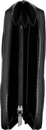 Calvin Klein Quilted Leather Wallet - Black