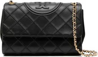 Tory Burch Black Fleming Soft Convertible Shoulder Bag