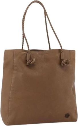 Gucci Pre-owned Tote Bags, female, Brown, Size: ONE SIZE Pre-owned Vintage Tote Bag
